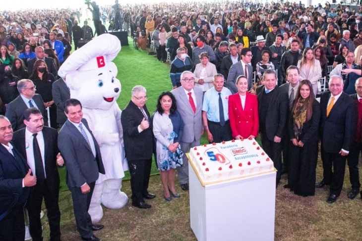 Grupo Bimbo celebra el 50° aniversario de su panadería Bimbo Azcapotzalco