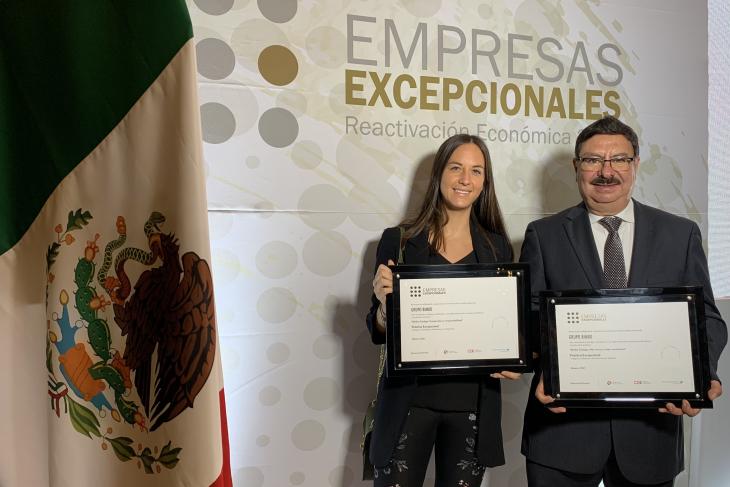 Grupo Bimbo named excepcional business in four categories for extrodinary practices during the Covid-19 pandemic