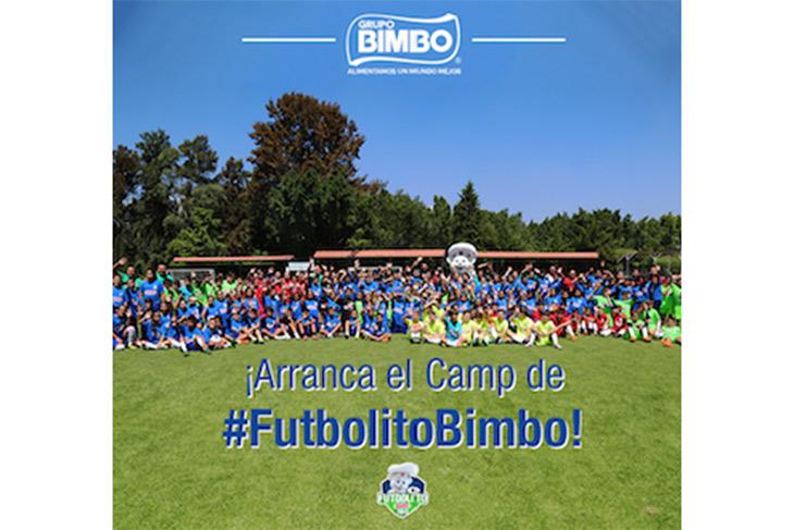 Niños y Niñas Conviven en el Camp Futbolito Bimbo