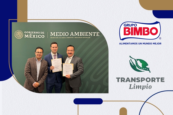 Por 13vo año consecutivo somos reconocidos en la iniciativa Transporte Limpio por la SEMARNAT