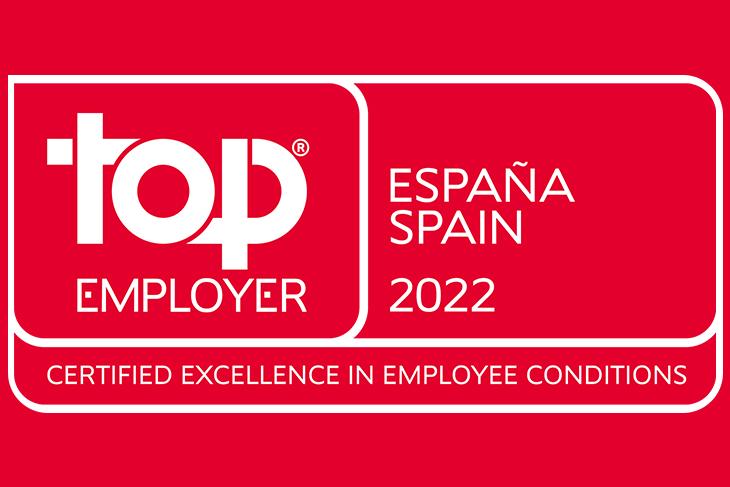 Bimbo ha sido reconocida como compañía Top Employer 2022 en España