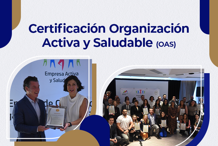 Grupo Bimbo entre las 16 empresas mexicanas que recibieron la Certificación Organización Activa y Saludable (OAS)