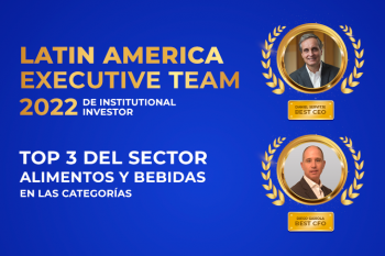 Reconocen a Daniel Servitje y Diego Gaxiola entre los mejores CEOS y CFOS del sector